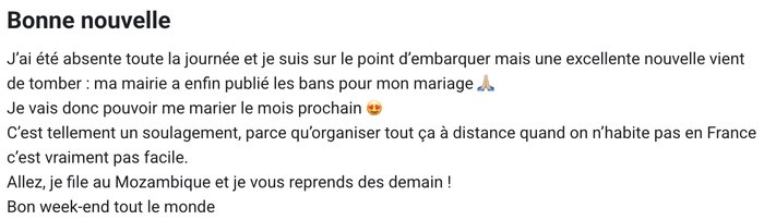 Témoignage client